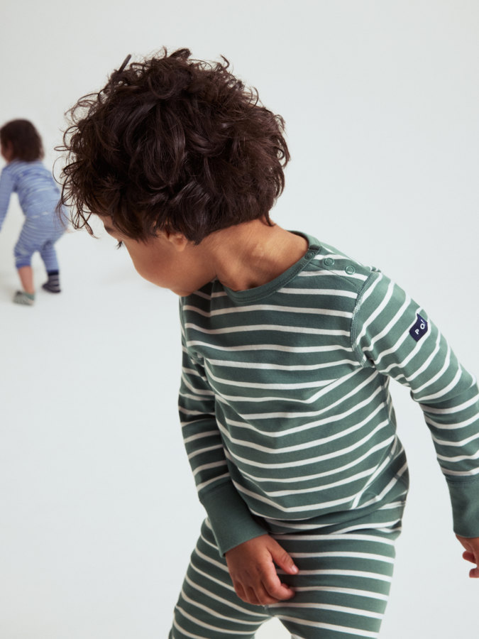 Long-sleeve top striped Long-sleeve top striped