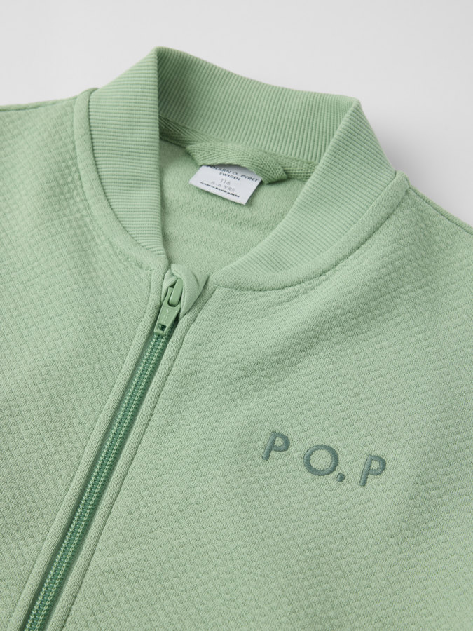 Zip-up sweatshirt