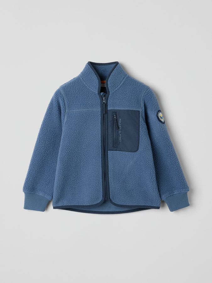 Pile fleece jacket