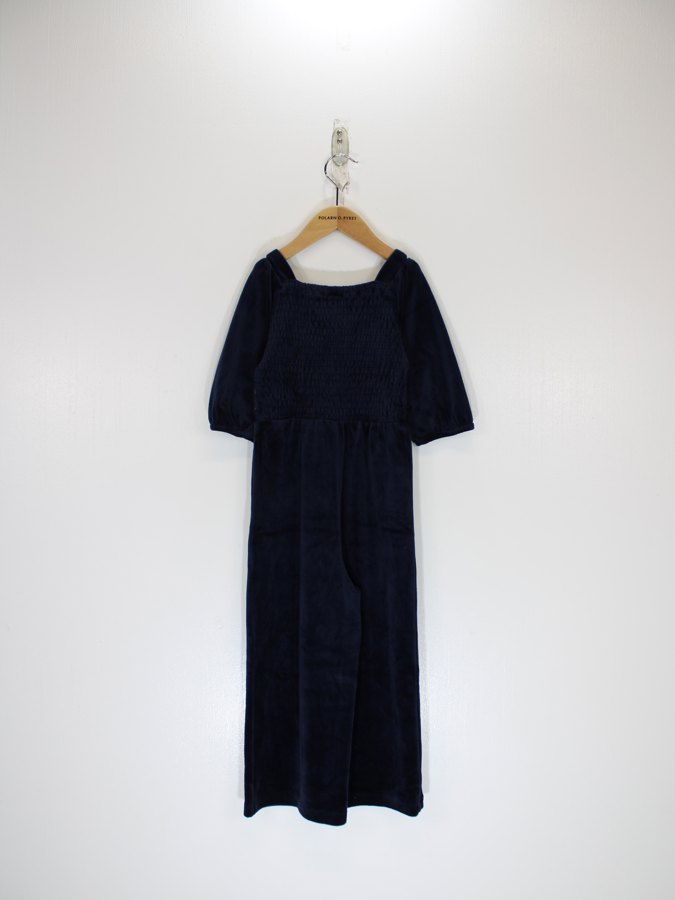 Kids Velour Jumpsuit