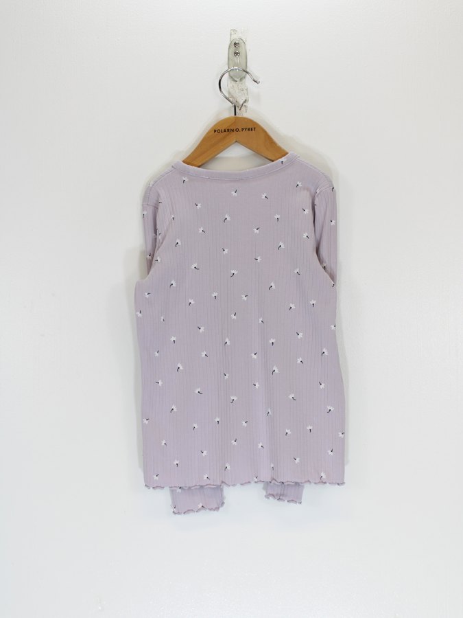 Ribbed Floral Print Kids Top Ribbed Floral Print Kids Top