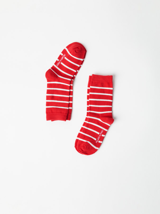 2-pack of striped socks