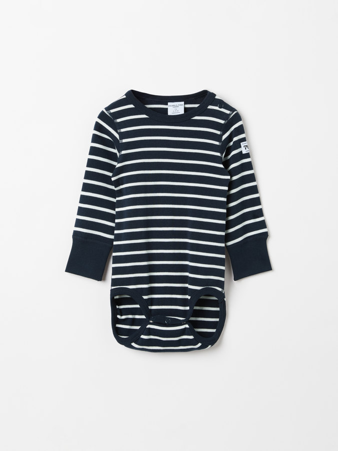 Striped bodysuit