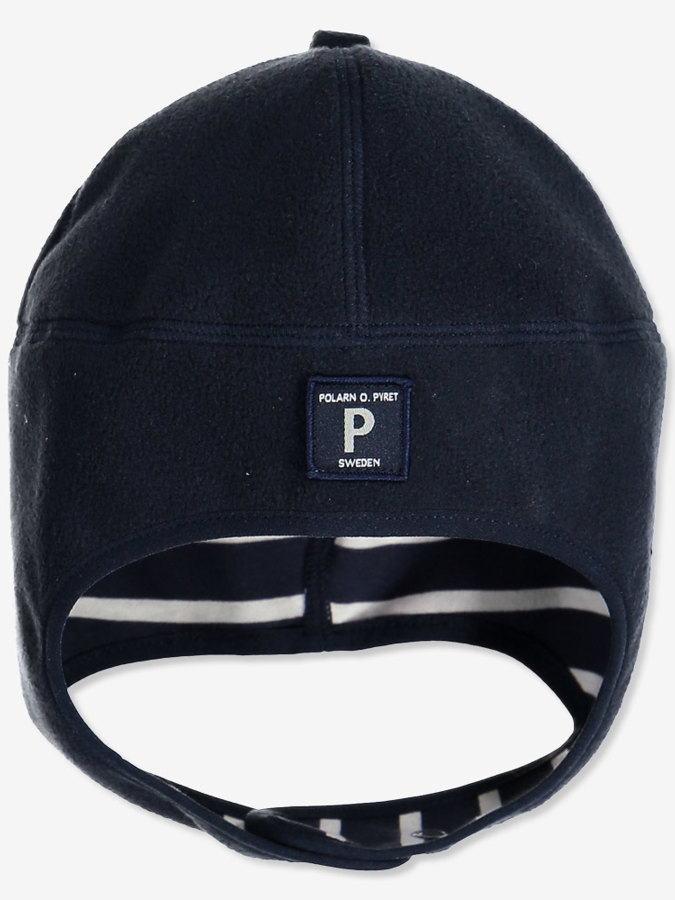 Windproof fleece helmet hat for newborn