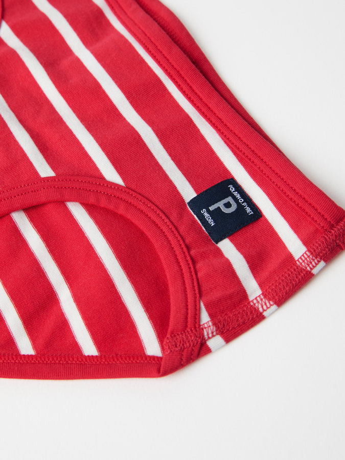 Gestreifte Unterhose für Mädchen Gestreifte Unterhose für Mädchen