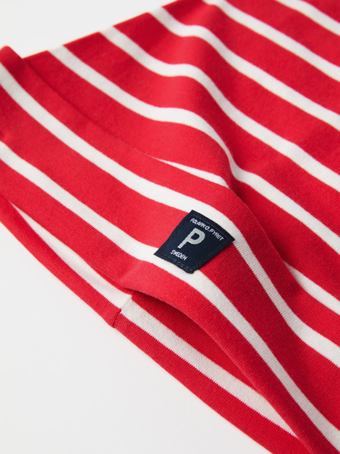 Striped Santa Claus hat