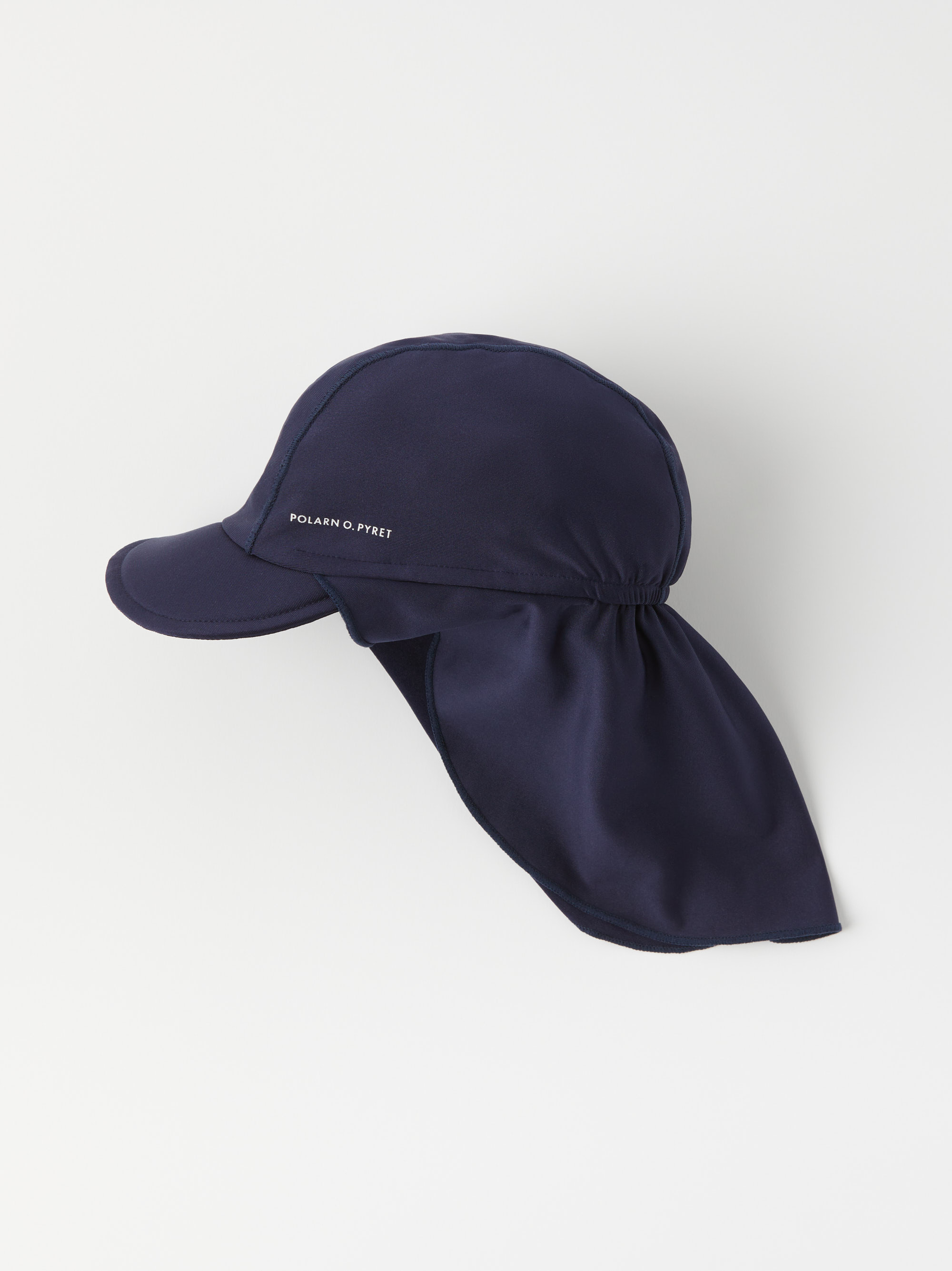 UV cap with neck protection - Dark navy | Polarnopyret.com