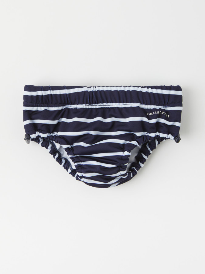 Striped swim nappy