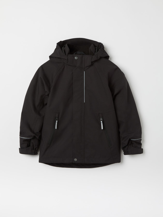 Waterproof, flexisize shell jacket