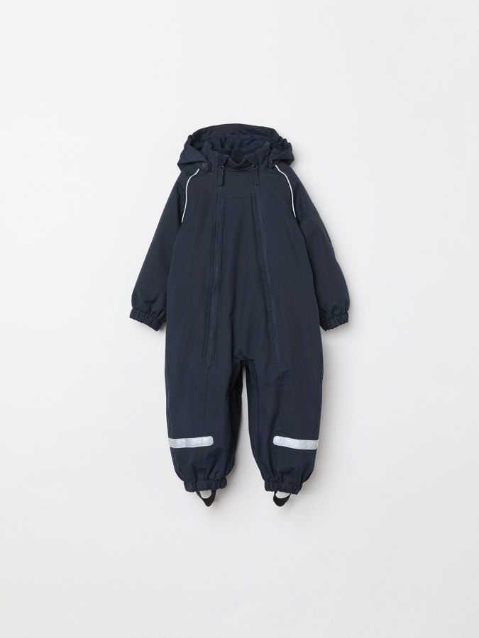 Lined shell puddle suit
