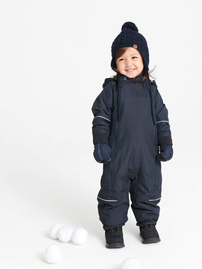 Lined shell puddle suit