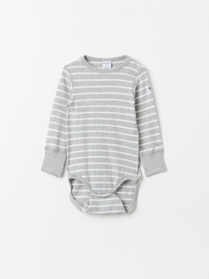 Striped bodysuit