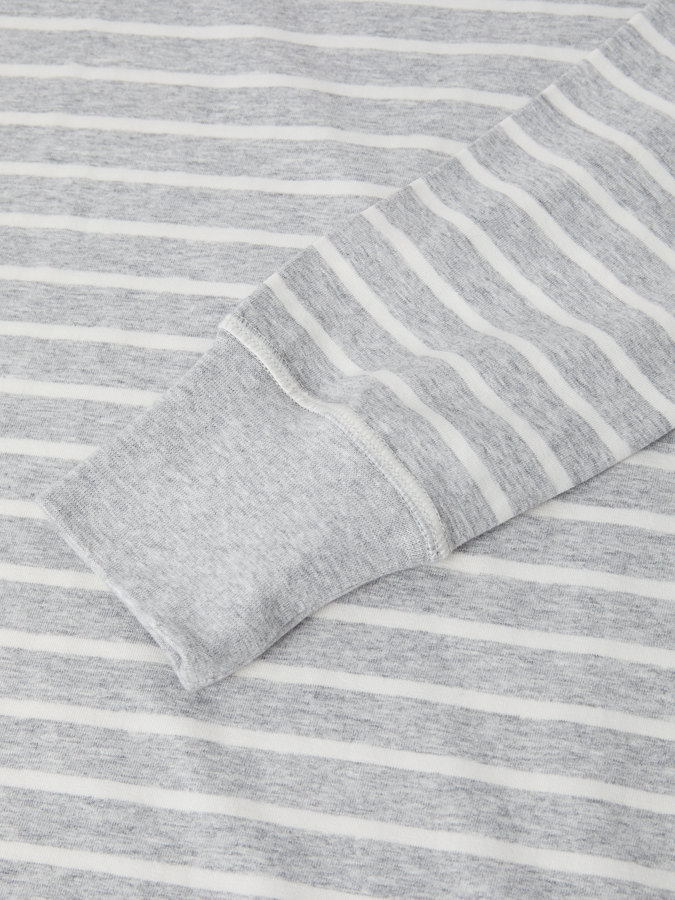 Striped adult nightgown