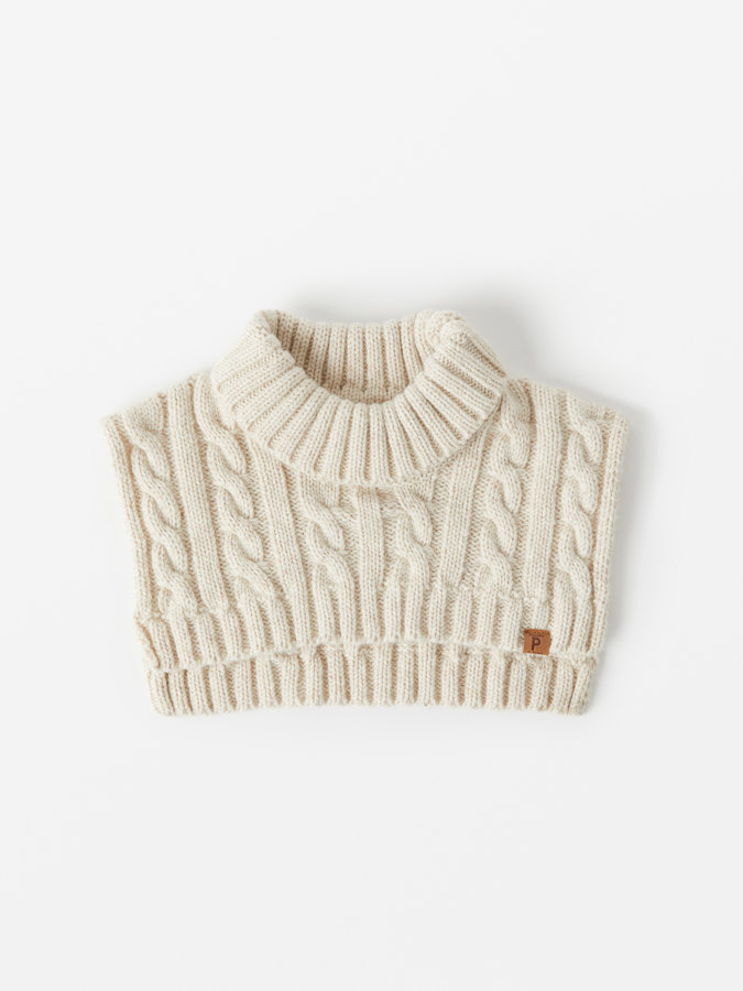 Neck warmer wool blend