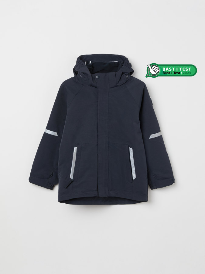 Stormy, waterproof shell jacket