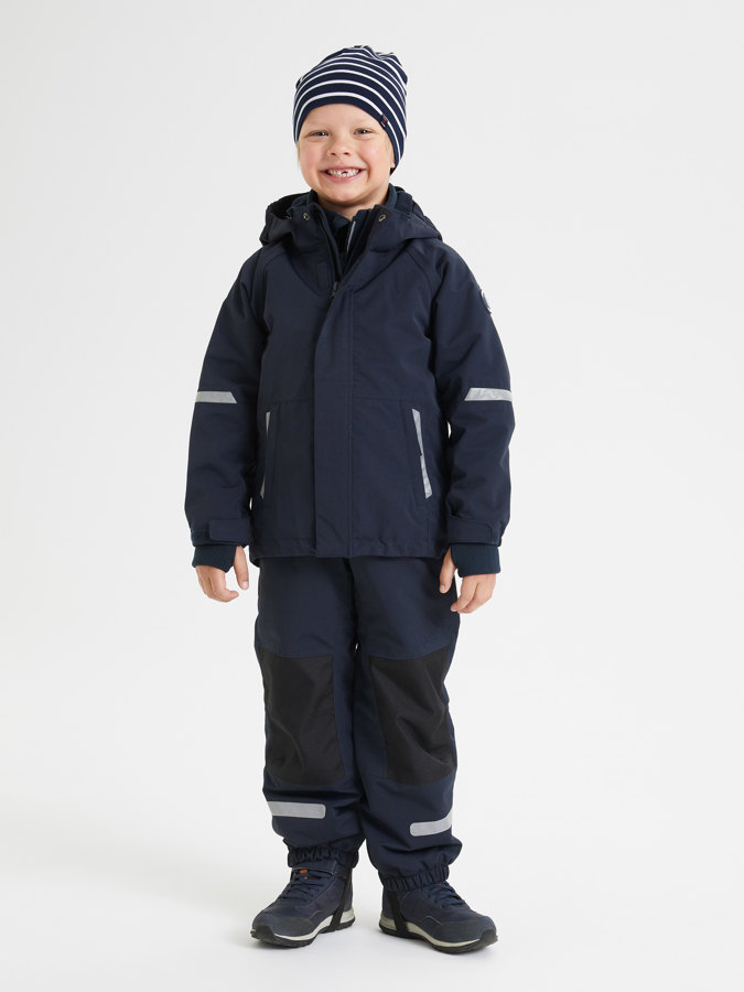 Stormy, waterproof shell jacket