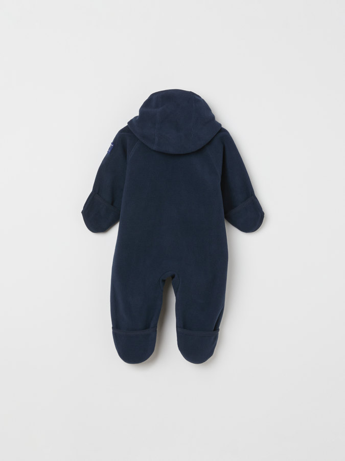 Stripe fleece all-in-one Stripe fleece all-in-one