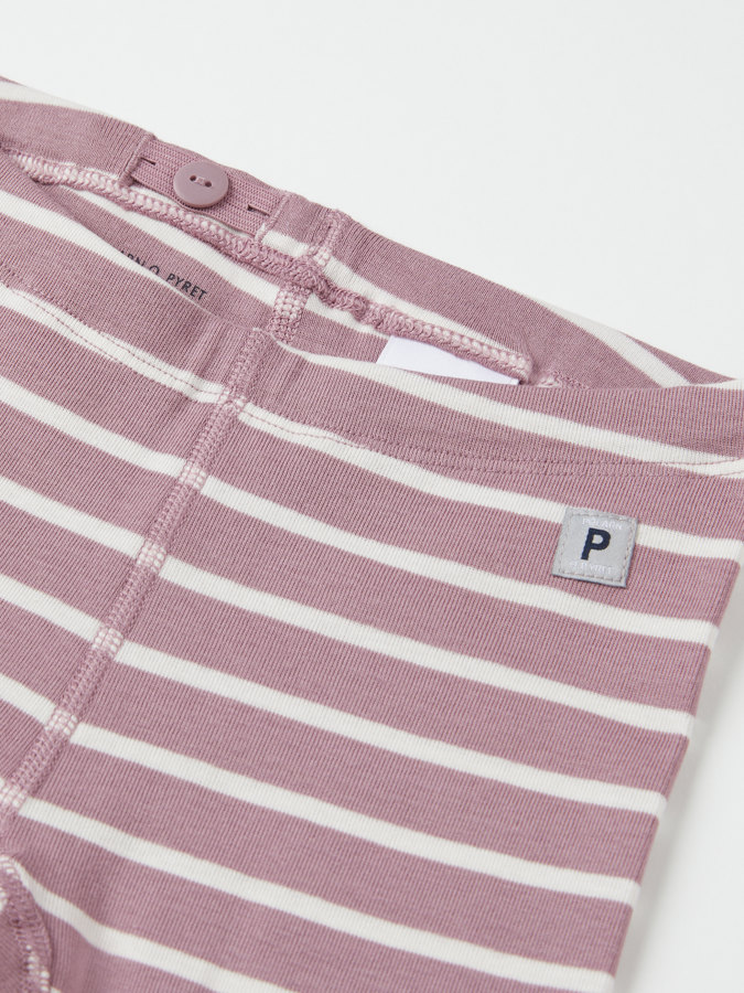 Striped long johns