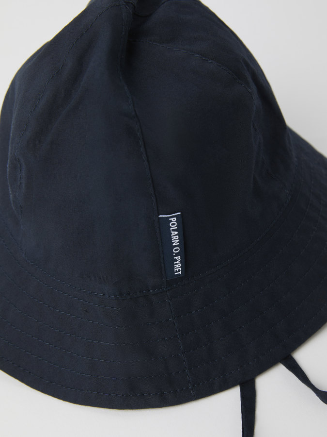 Woven sun hat with UV protection