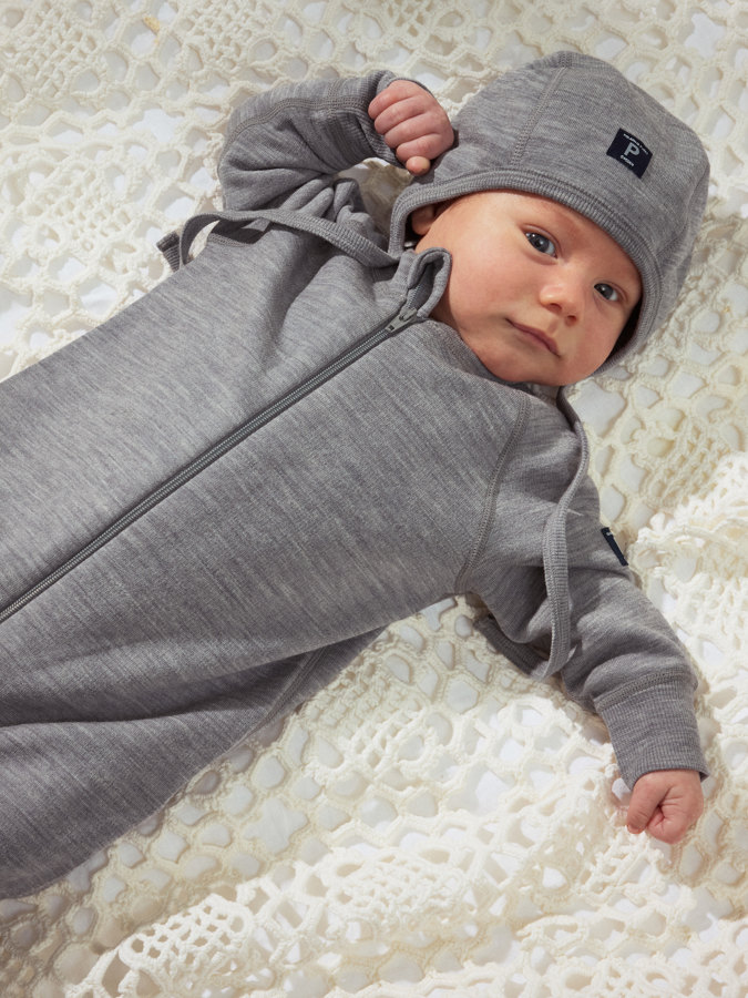 All-in-one merino wool terry