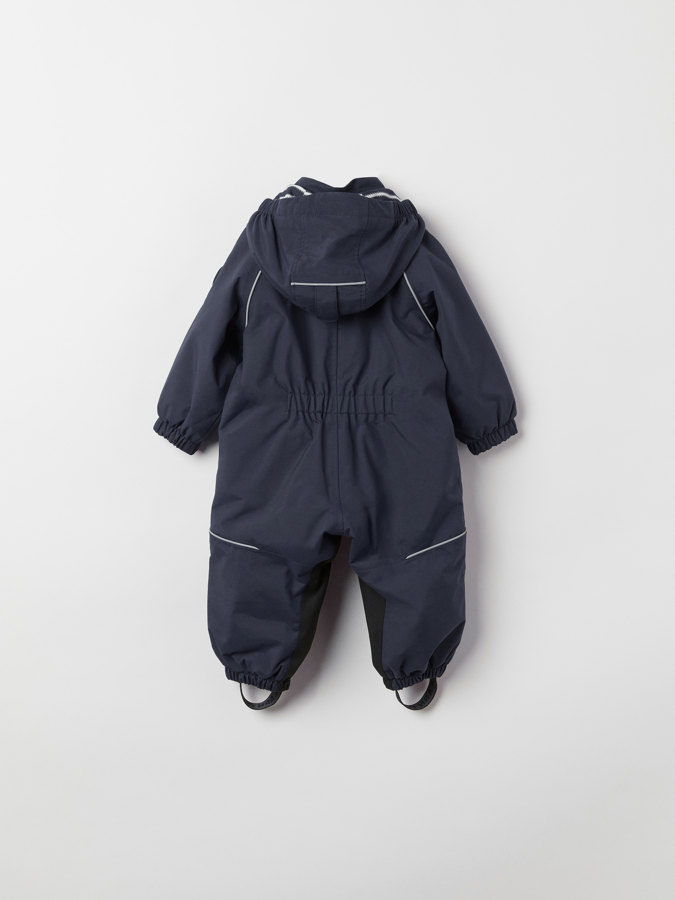 Waterproof, lined puddle suit