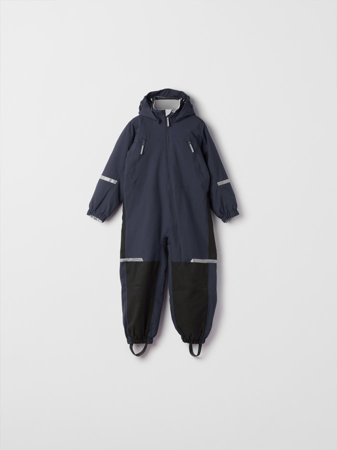Waterproof, lined puddle suit