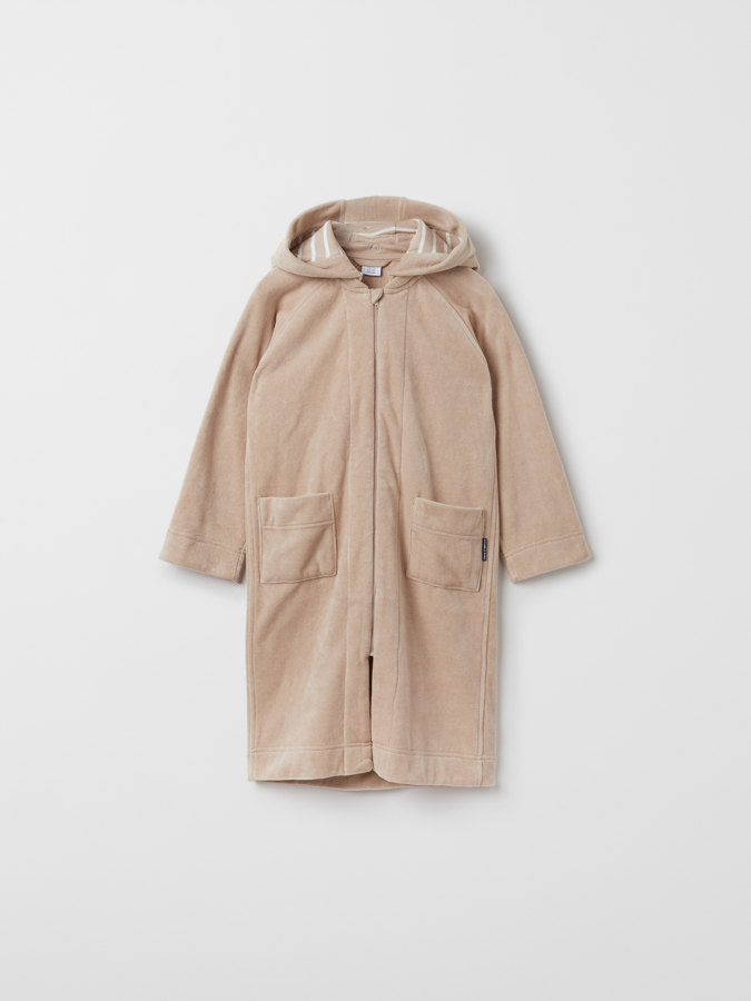 Bathrobe in terry cotton