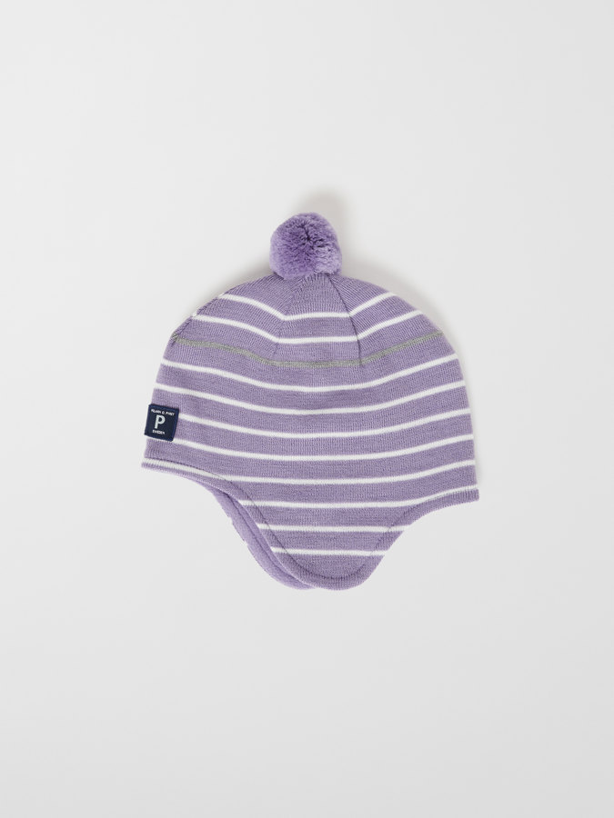 Hat fleece lined wool blend Hat fleece lined wool blend
