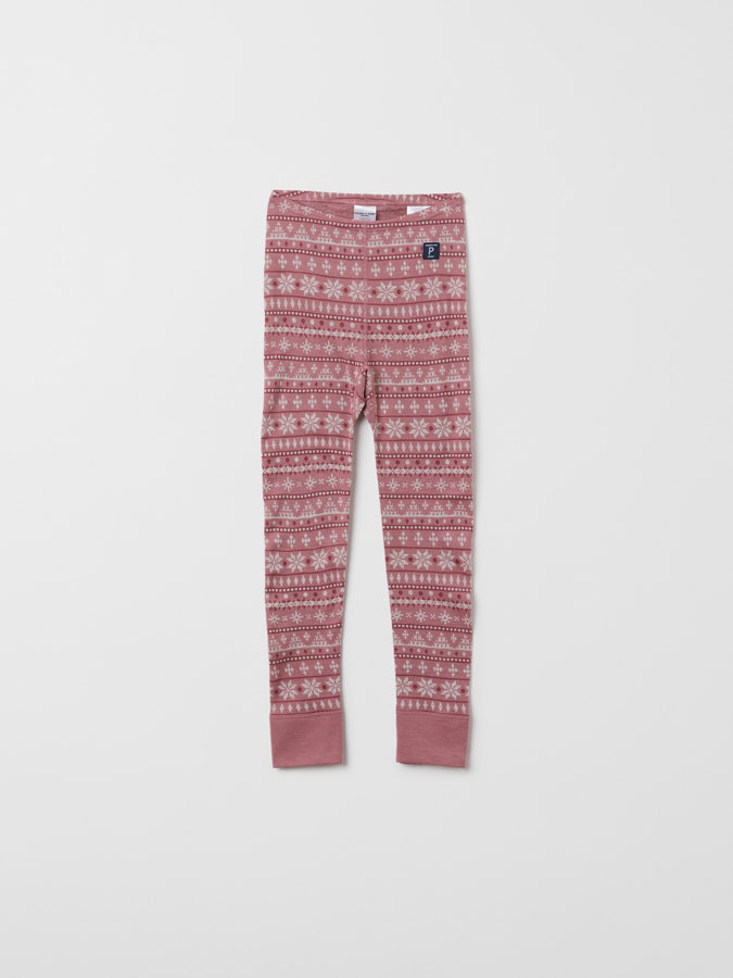 Thermal leggings merino wool