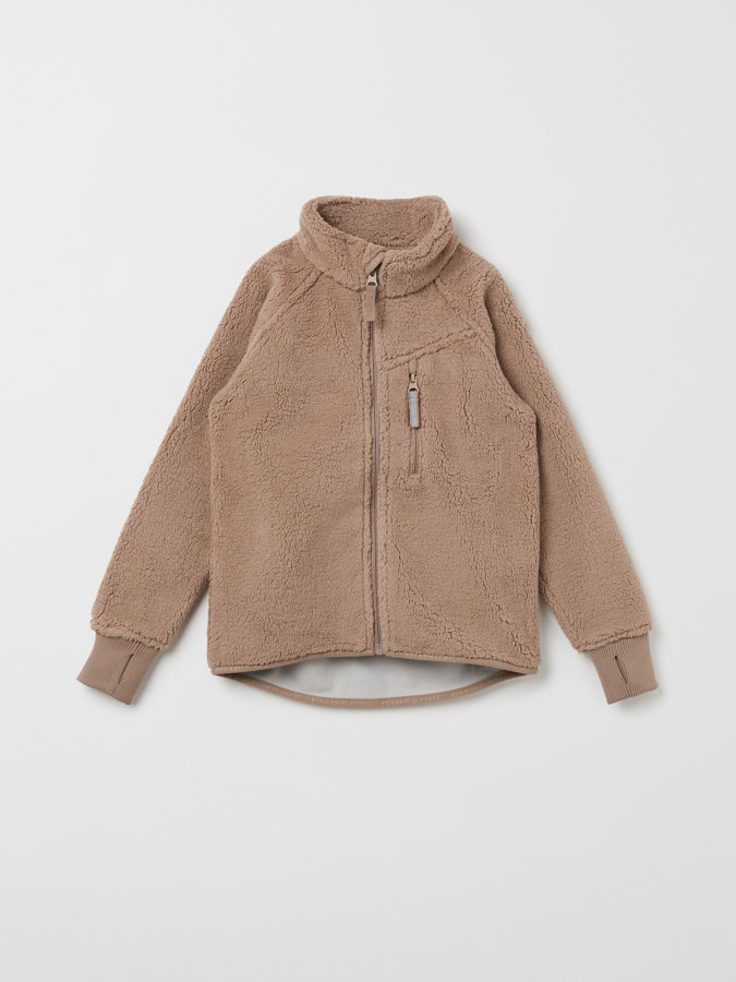 windproof pile fleece jacket