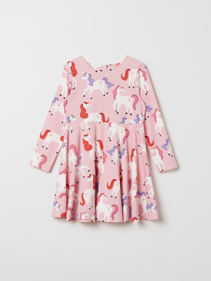 Twirl dress with unicorns 