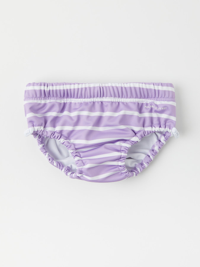 Striped swim nappy