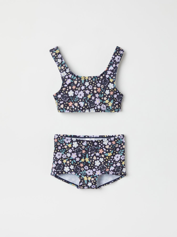 Bikini with floral print