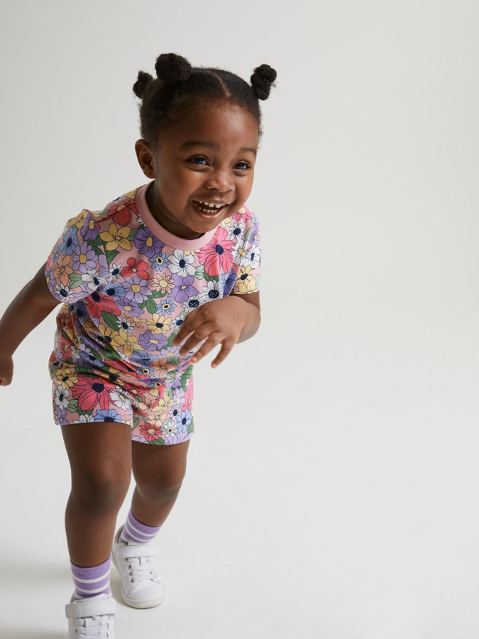 T-shirt with floral print