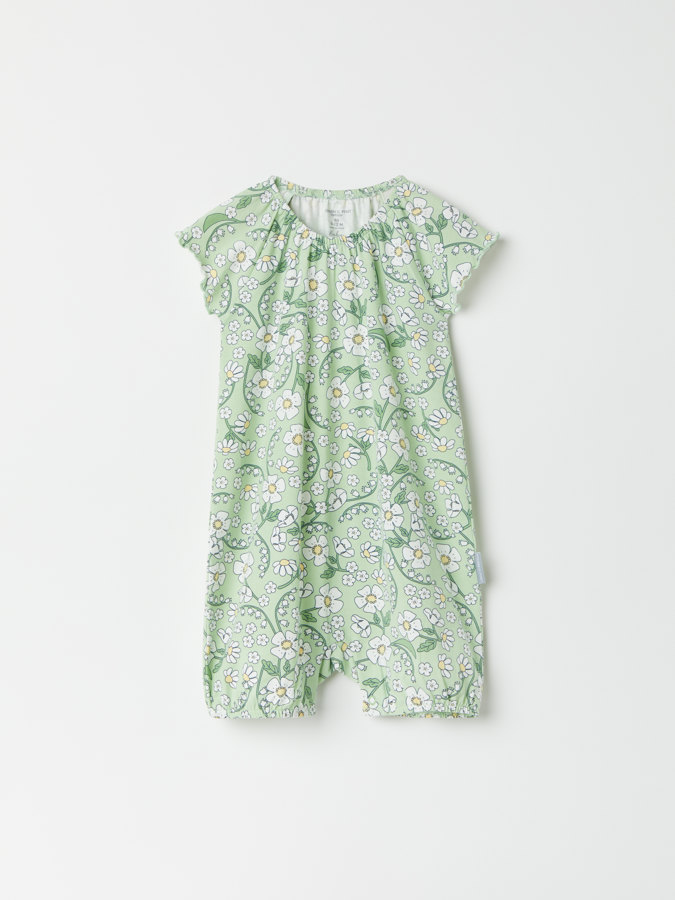 Floral playsuit