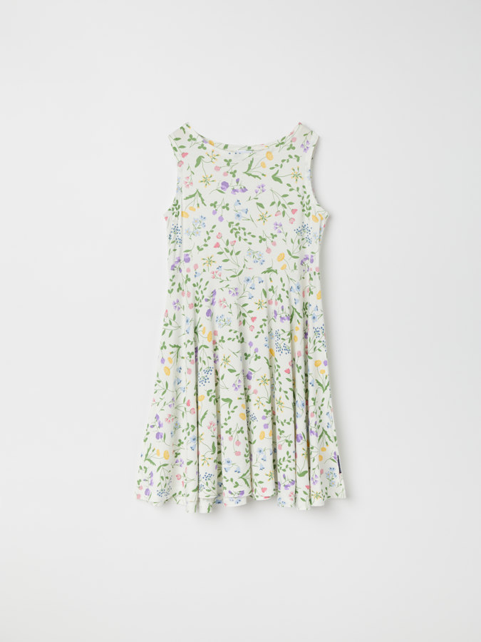Floral twirl dress