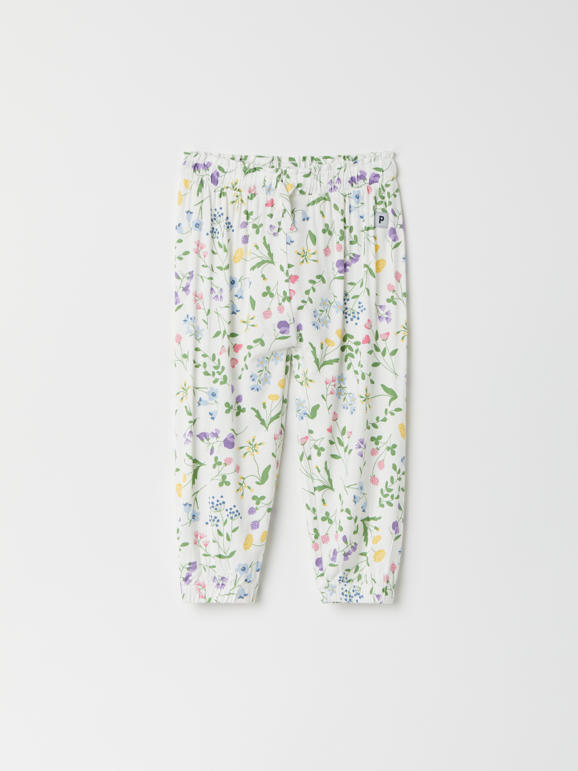 Floral trousers