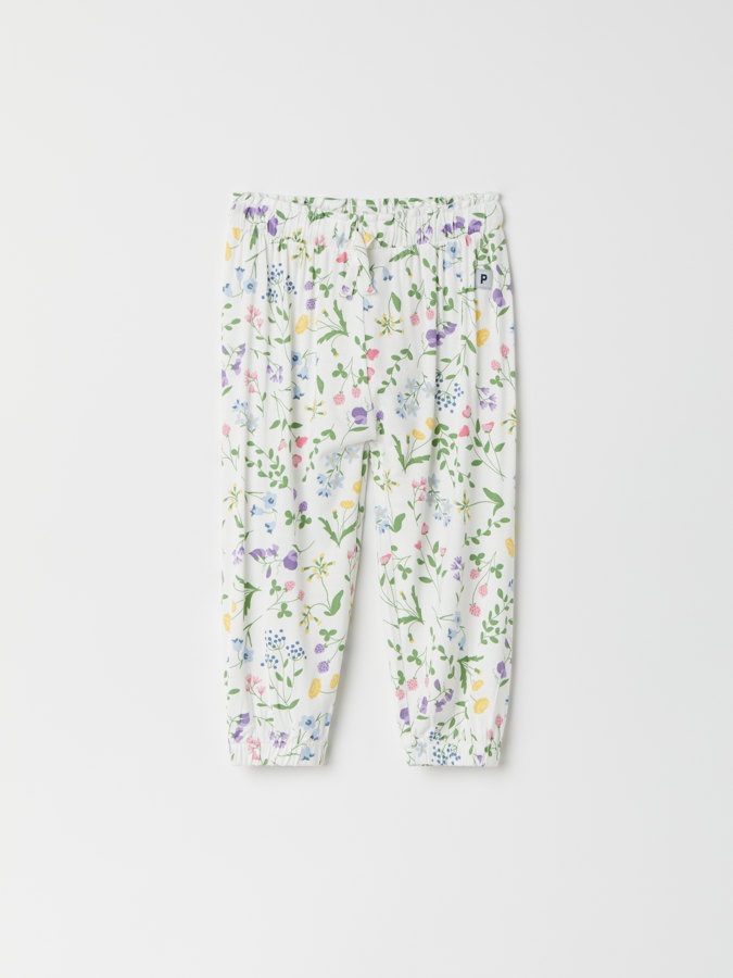 Floral trousers Floral trousers