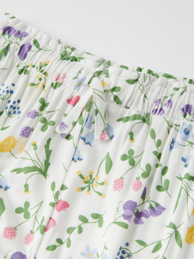 Floral trousers Floral trousers