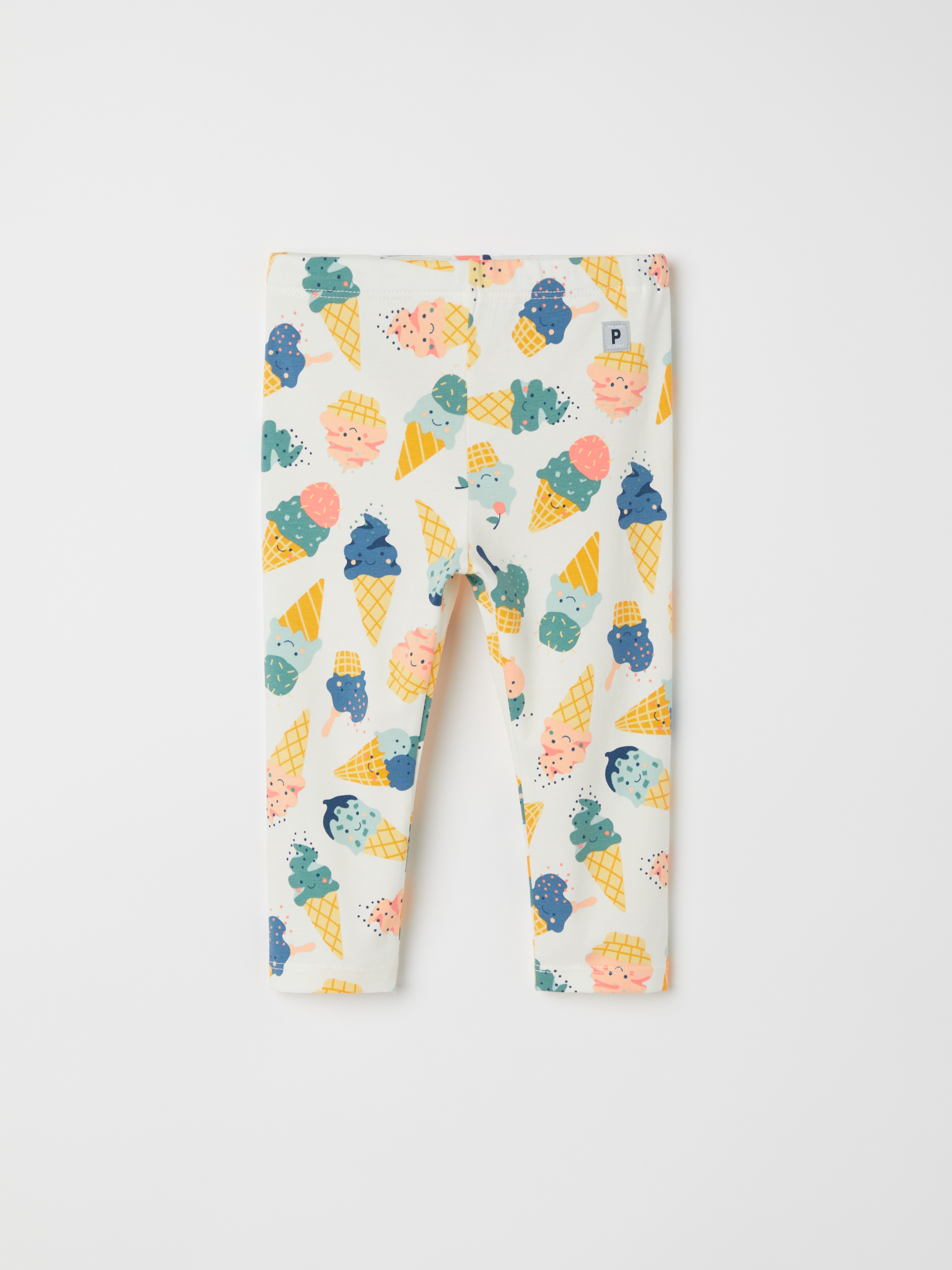 PLAY leggings with ice-cream print