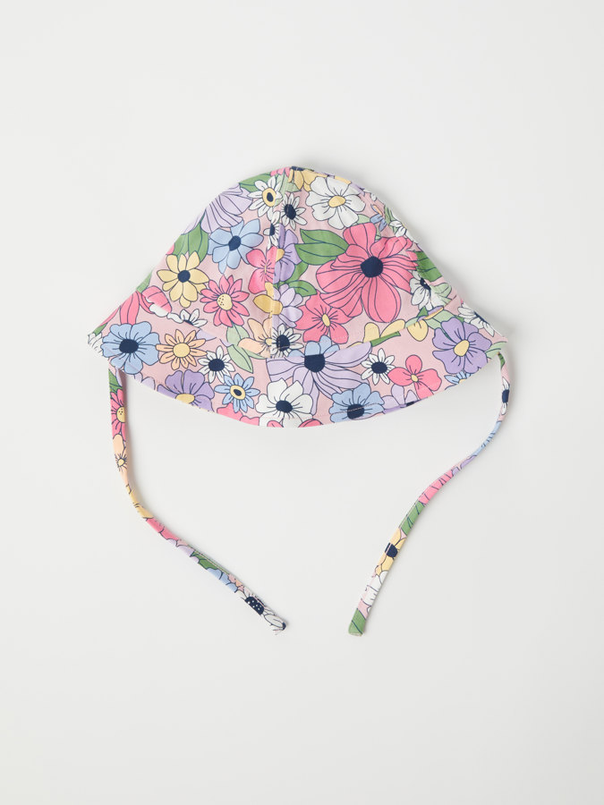 Floral sun hat