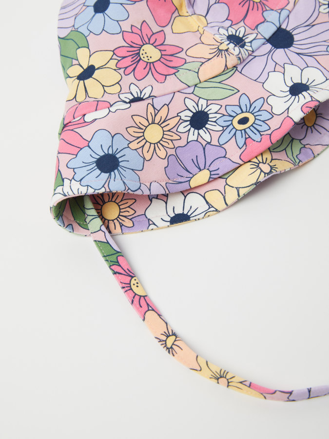 Floral sun hat