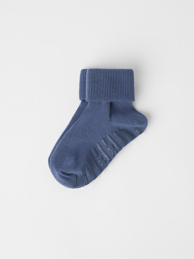 Anti-slip socks merino wool