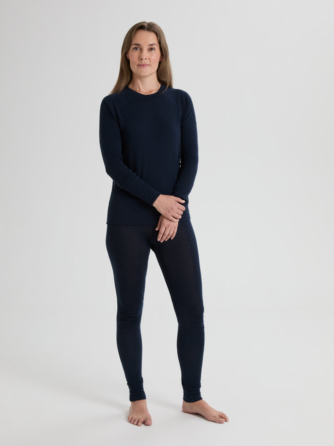 Long johns in merino wool for adult