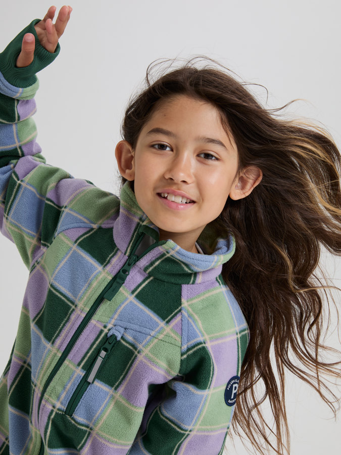 Check windproof fleece jacket Check windproof fleece jacket