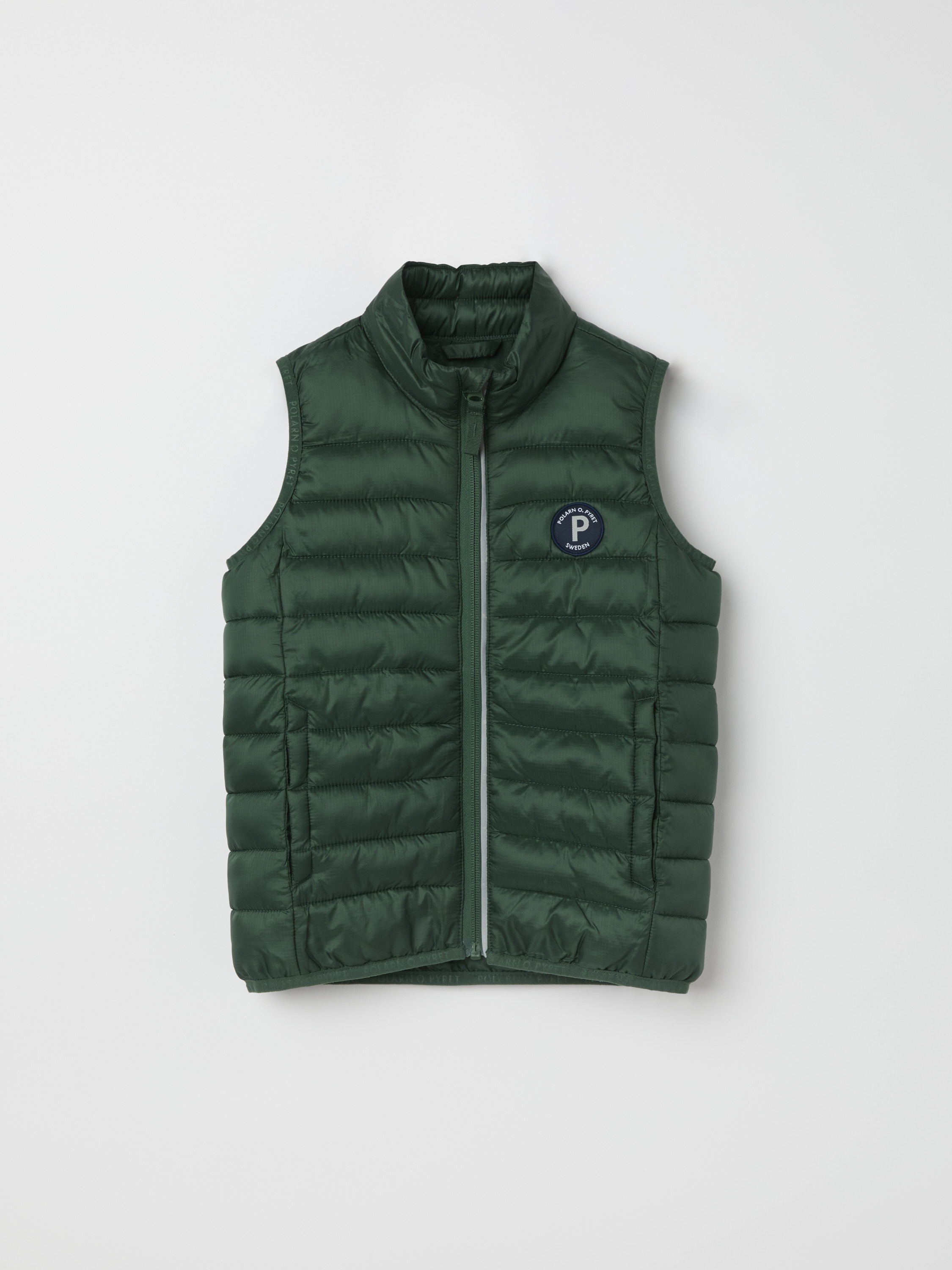 Padded,lightweight,solidcolorgilet