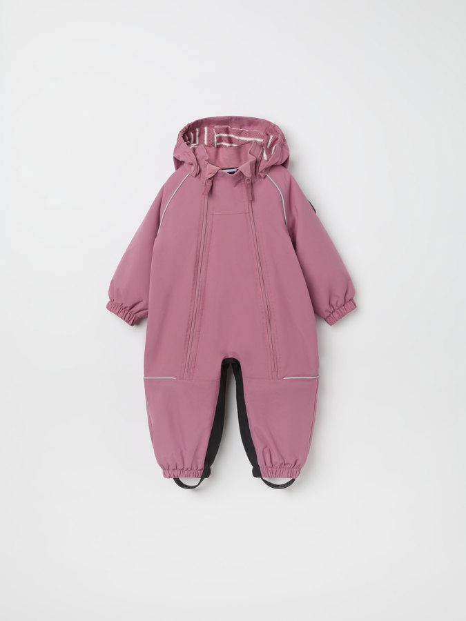 Waterproof, lined puddle suit