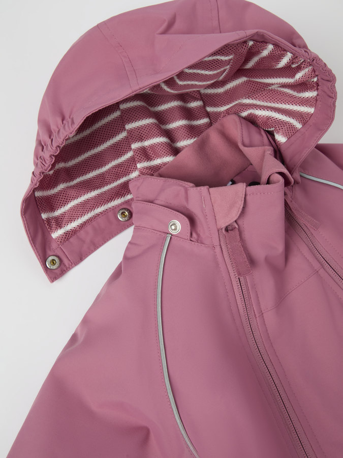 Waterproof, lined puddle suit