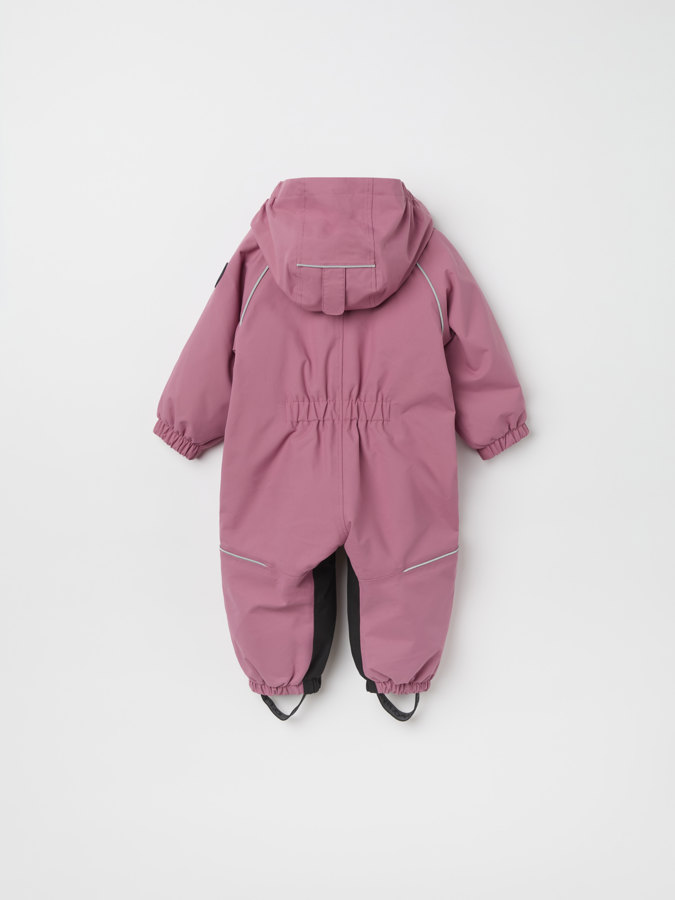 Waterproof, lined puddle suit