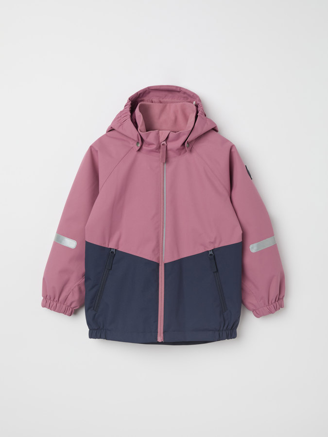 Hazy, waterproof shell jacket